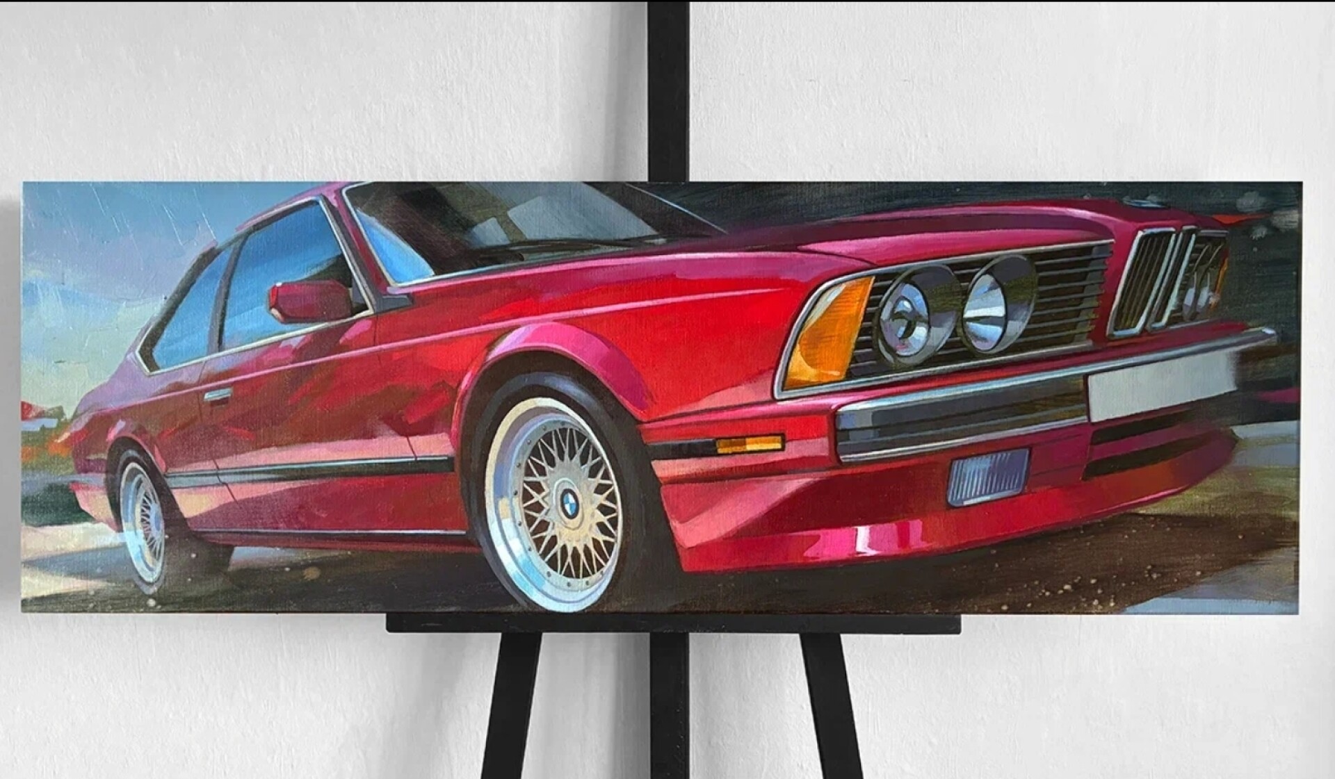 Картина Ивана Пашенцева: «BMW  E24» - Изображение 2