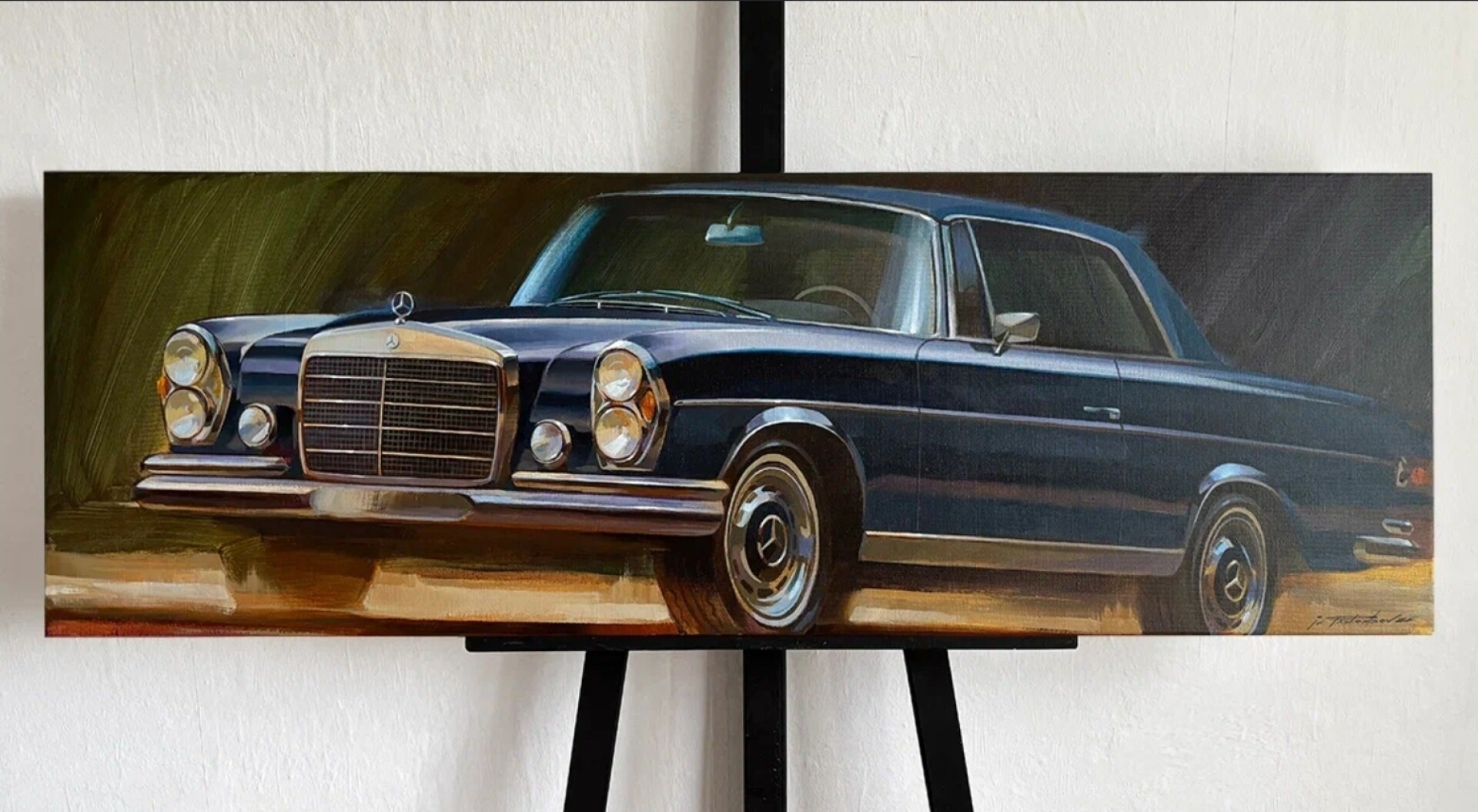 Картина Ивана Пашенцева: «Mercedes-Benz W111» - Изображение 2