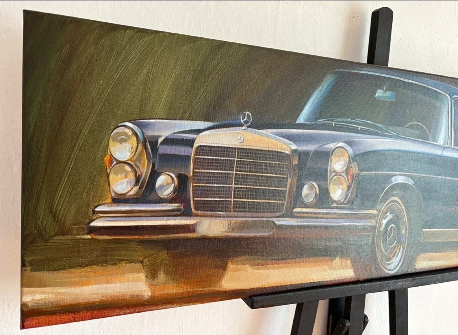 Картина Ивана Пашенцева: «Mercedes-Benz W111» - Изображение 3