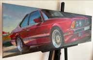 Картина Ивана Пашенцева: «BMW  E24» - Превью 3