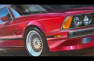 Картина Ивана Пашенцева: «BMW  E24» - Превью 6