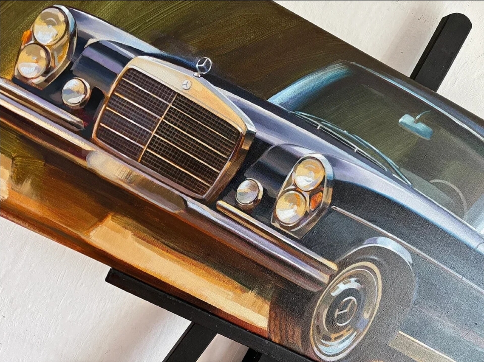 Картина Ивана Пашенцева: «Mercedes-Benz W111» - Изображение 5