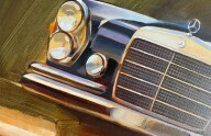 Картина Ивана Пашенцева: «Mercedes-Benz W111» - Превью 6