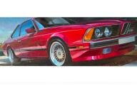 Картина Ивана Пашенцева: «BMW  E24» - Превью 1