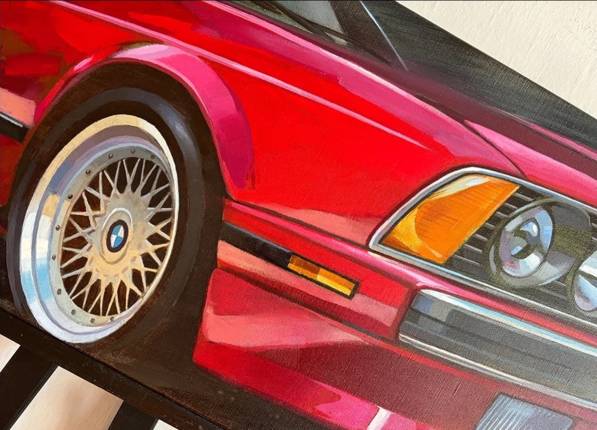 Картина Ивана Пашенцева: «BMW  E24» - Изображение 7